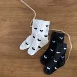 [GOODS] ハート柄 ソックス - Image 4