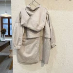 [80-150cm] フード付き ロング アウター - Image 14