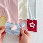 [73-120cm]レギンス カラフル 切り替え 可愛い 履きやすい - Image 5