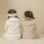 [66-90cm] ボンネットOR小花柄 オールインワン - Image 21