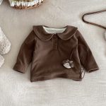 [66-90cm] キルティング サロペット&裏起毛 インナー - Image 7