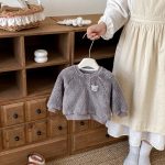 [73-120cm] 韓国風 両面ボア トレーナー - Image 4