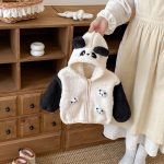 [73-120cm] 両面ボア フード ジャケット - Image 6