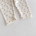 [66-100cm]丸首 さくらんぼ柄 セットアップ ルームウェア - Image 11