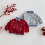 [73-120cm] フリルカラー あったか トレーナー - Image 8