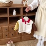 [73-120cm] 配色 裏起毛 スウェット - Image 8