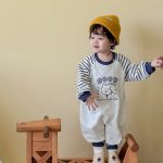 [66-90cm]刺繍 カートゥーン カバーオール - Image 9