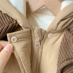 [73-100cm]厚手 帽子付き 防寒 ロンパース - Image 4