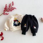 [73-120cm] クリスマスツリー あったか パンツ - Image 6