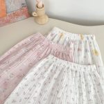 [66-120cm]二重ガーゼ フリル襟 セットアップ ルームウェア - Image 13