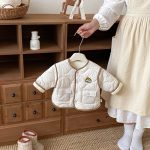 [73-120cm] ワッペン付き あったか ジャケット - Image 11