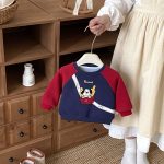 [73-120cm] キャラクター 刺繍 あったか トレーナー - Image 17