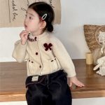 [73-100cm]ポケット付き ニット カーディガンorデニムパンツ - Image 6