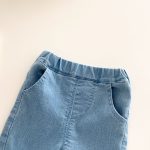 [73-120cm]可愛 蝶結 デニムパンツ - Image 5