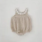 [66-130cm]ワンピース or ロンパース デイジー襟 おしゃれ 定番 - Image 4