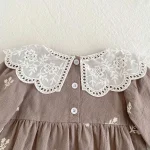 [66-130cm] レース襟 ロンパース  OR ワンピース - Image 10