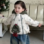 [73-100cm] クリスマスツリー 中綿 アウター - Image 10