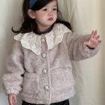 [73-110cm] レース襟 あったか アウター - Image 9