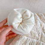 [66-90cm] キルティングベロア カバーオール - Image 9