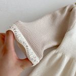 [73-110cm]コントラストカラー ニット ワンピース - Image 14