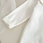 [73-120cm]学院風 チェック ワンピース or さくらんぼ 刺繍襟 Tシャツ - Image 9