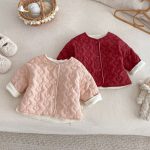 [73-120cm] 大きな耳付き 中綿 アウター - Image 2