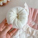 [66-90cm] 小花柄 キルティング フリルカラー カバーオール - Image 5