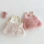 [BABY&KID]ツイード風ワンピースSK102906 - Image 2