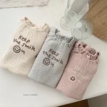 [66-100cm] 英字プリント リネン オールーインワン - Image 7