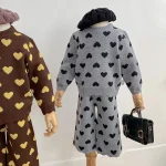 [73-130cm]セットアップ ハート柄 カジュアル 着心地良い 二点セット - Image 7