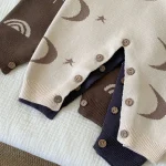 [66-90cm] 星or月柄 オールインワン - Image 7