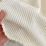 [73-110cm]コーデュロイ フラワー クリー ワンピース - Image 3