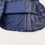 [80-140cm] チェックジャンパースカート&フリルニット&バッグ3点セット - Image 5