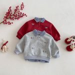 [73-120cm] フリルカラー あったか トレーナー - Image 4