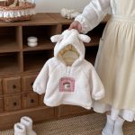 [73-120cm] あったか ワッペン フード トレーナー - Image 3