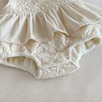 [66-90cm] ジャカードキルティング あったか カバーオール - Image 9