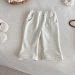 [73-100cm] チェック柄 ウール 中綿 コート