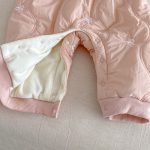 [66-90cm] お花 刺繍 レース襟 カバーオール - Image 6