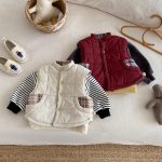 [73-120cm] 刺繍 カートゥーン リバーシブル ベスト - Image 5