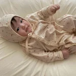 [66-90cm]ボンボン付き 花柄 オールインワン - Image 19