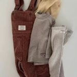 [73-100cm]韓国風 コーデュロイ サロペット - Image 3