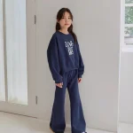 [73-120cm]英字刺しゅう セットアップ - Image 7