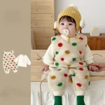 [73-100cm] ドットボア オールインワン &インナー 2点セット - Image 6