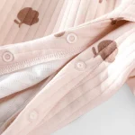 [66-90cm]オールインワン バナナ柄 ボンボン付き 厚手 可愛い ロンパース - Image 12