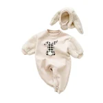 [66-90cm] 韓国風 ウサギデザイン オールインワン or 2点セット - Image 6