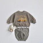 [80-130cm] ストライプ パンツ - Image 8