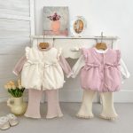 [73-120cm] 蝶結び 裏起毛 ベスト or カットソー or パンツ - Image 21