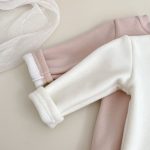 [66-120cm] 蝶結び 中綿 カバーオール - Image 5