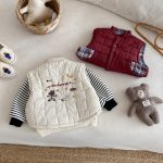 [73-120cm] 刺繍 カートゥーン リバーシブル ベスト - Image 17