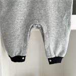 [66-100cm] ロゴ あったか カバーオール - Image 3